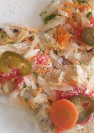Una foto de Pupusas de chicharrón,!¡