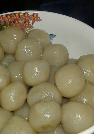 Foto resep Cilok bawang isi ayam