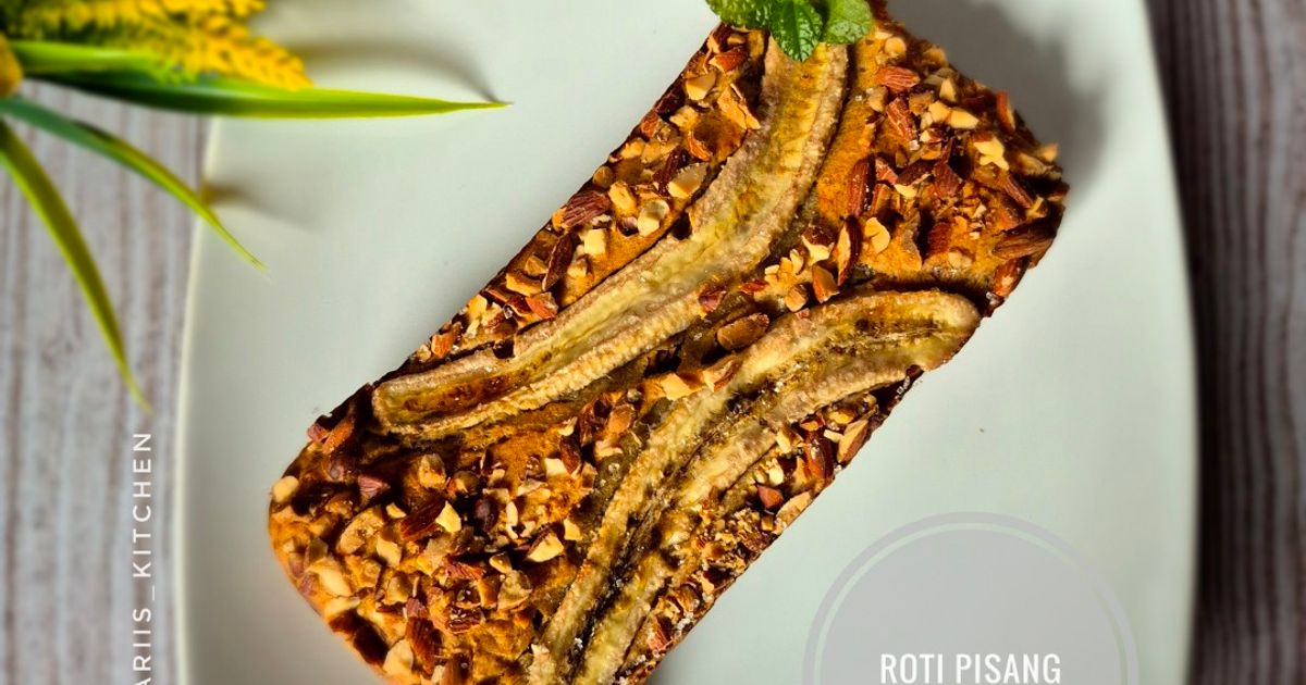 Roti Pisang Cepat dan Mudah