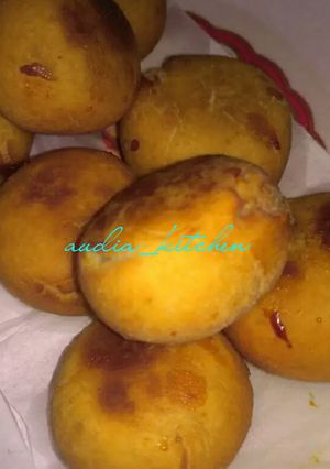 Foto resep Bola-bola retak terigu