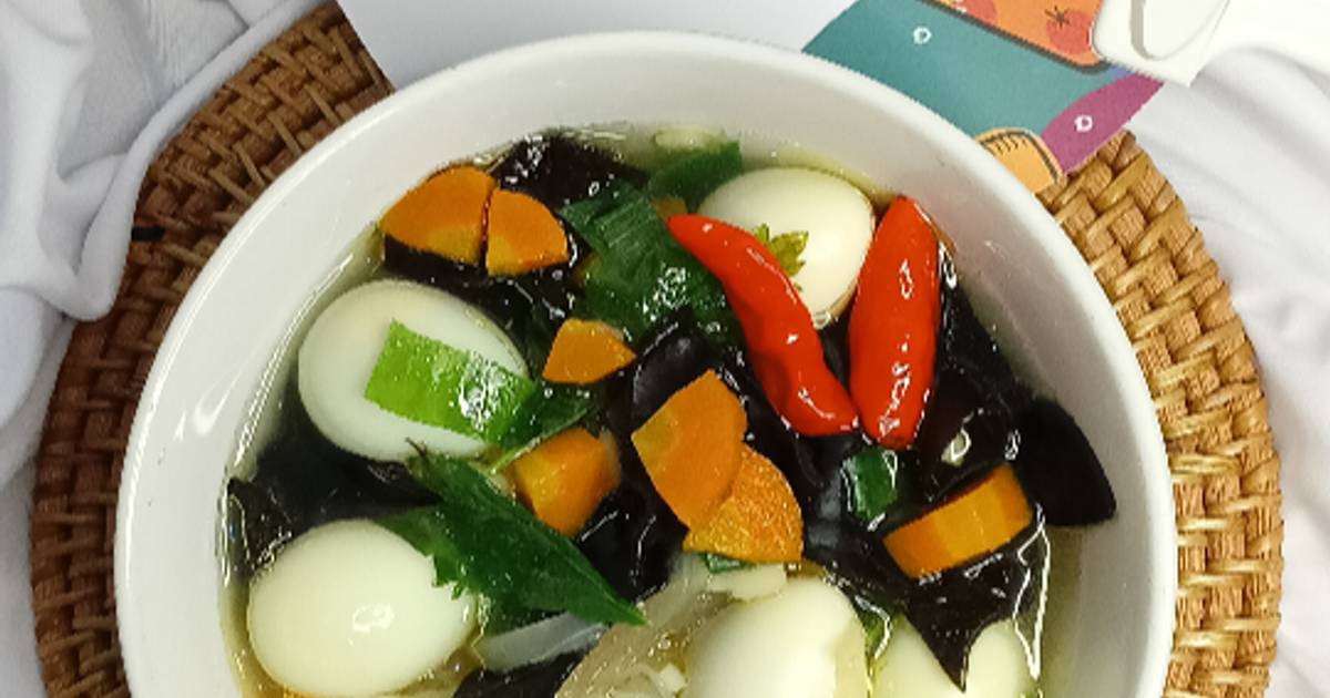 Resep Sup Kimlo Khas Palembang Oleh Devin Cookpad