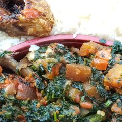 A picture of Veggie sauce.