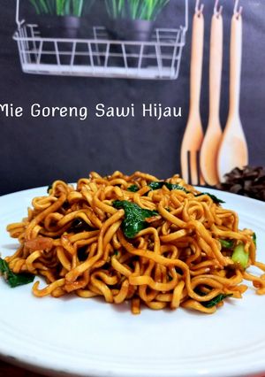 Foto resep Mie Goreng Sawi Hijau