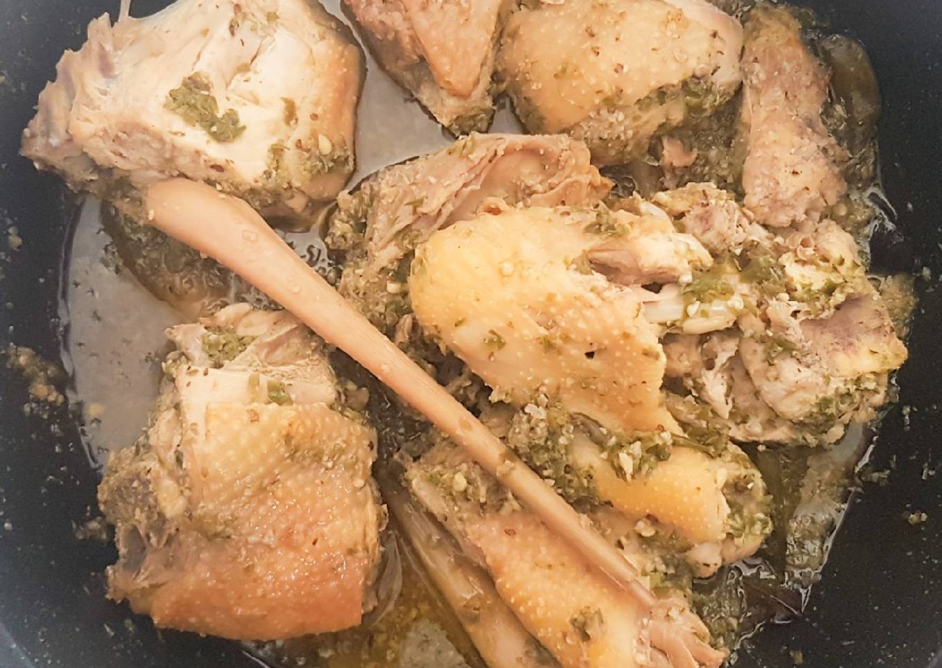 Green pepper chicken