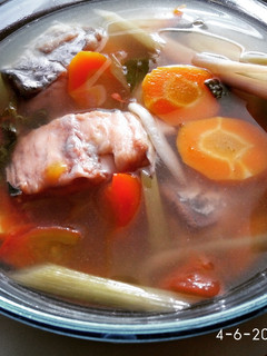 Foto resep Soup Asam Bening Ikan Tenggiri