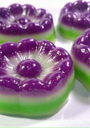 Foto resep Kue lapis sakura tepung kanji