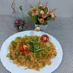 A picture of Tomato rice.