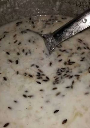 A picture of Ghiye da khata (Rayta).