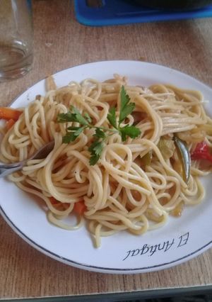 Una foto de Salteado de verduras a lo chino
