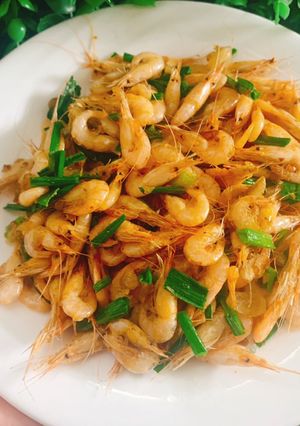 Hình của món Tép rang.