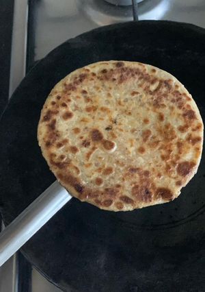 A picture of Garma Garam Mawa Kachori Paratha { Winter Special } Leftover Ka Makeover.