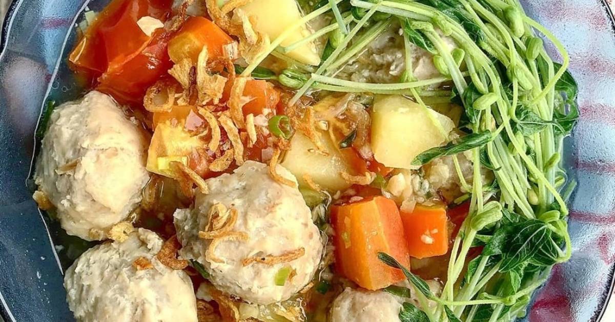 Resep Bakso Ayam Oleh Julia Selinda Cookpad