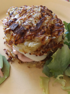 Foto principal de Hamburguesas entre tortitas de patatas