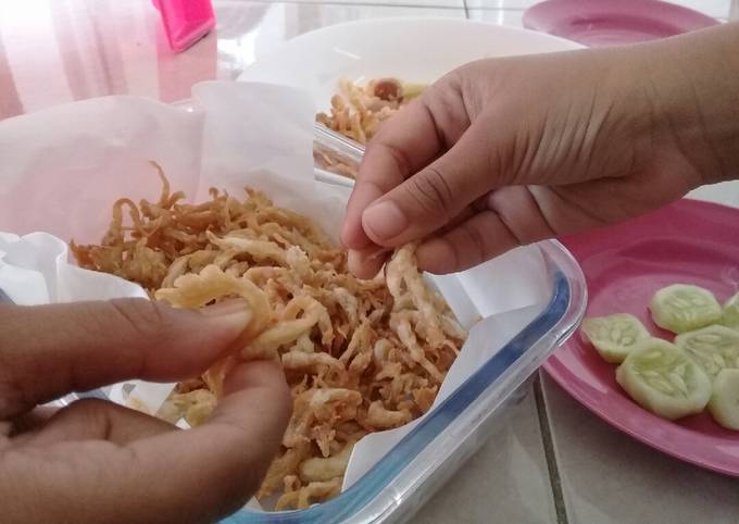 Cara Gampang Menyiapkan Keripik jamur tiram yang Bisa Manjain Lidah