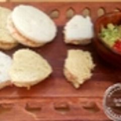 A picture of Easter Cucumber Sandwich.