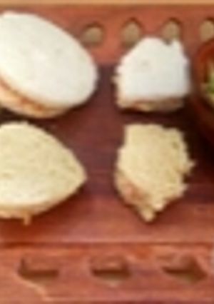 A picture of Easter Cucumber Sandwich.