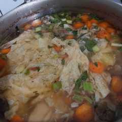 Sop Ayam Kembang Tahu-レシピのメイン写真