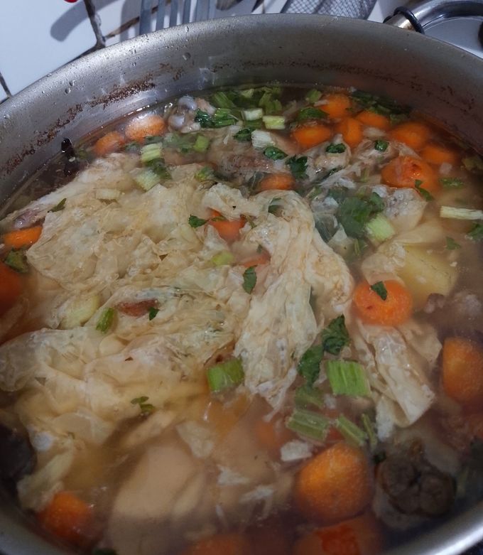Foto resep Sop Ayam Kembang Tahu