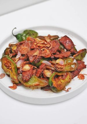 Foto resep Oseng Sapi Cabe Gendot