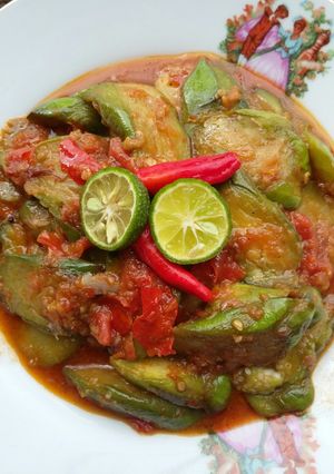 Foto resep Terong Goreng Bumbu Plecing