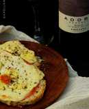 Pizza de pan de molde