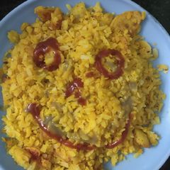 A picture of Yummy poha.