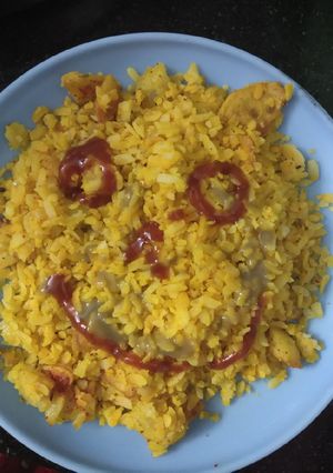 A picture of Yummy poha.