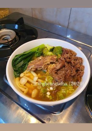 Foto resep Beef Curry Udon