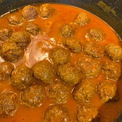 A picture of Meat balls.