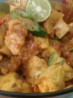 Foto resep Kulit & tahu bumbu kacang edisi #kangen rujak cingur surabaya😚