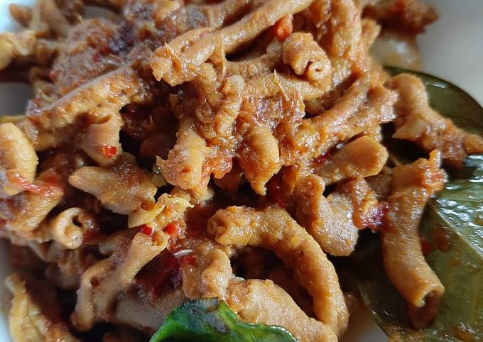 Bagaimana Menyiapkan Rica-rica usus ayam, Bikin Ngiler