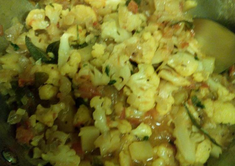 Healthy Recipe of Cauliflower curry