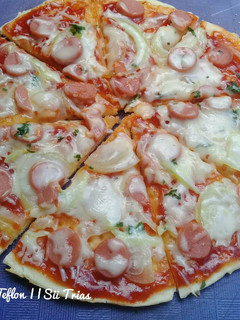 Foto resep Pizza teflon (dough tanpa susu)