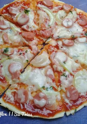 Foto resep Pizza teflon (dough tanpa susu)