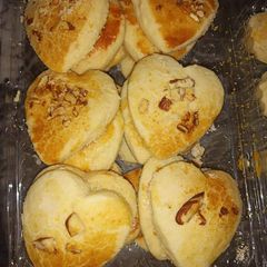 A picture of Heart Khatai ❤badam khatai.