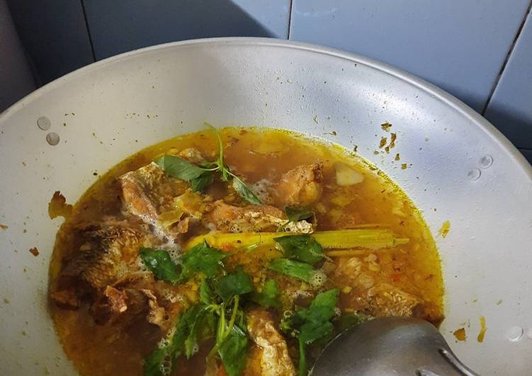 Resep Kakap Kuah Kuning, Bikin Ngiler