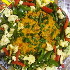 Sizzler khichdi A picture of Sizzler khichdi.