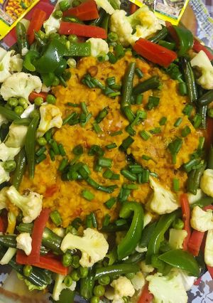 A picture of Sizzler khichdi.