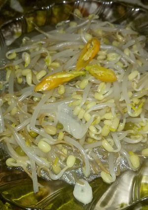 Foto resep Sayur Kecambah Ala Rumahan Simpel