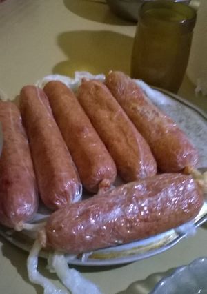 Una foto de Salchichas veganas