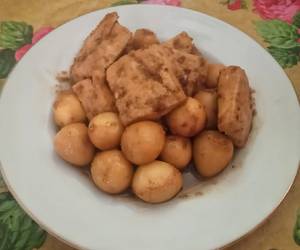 Resep Terbaik Bacem Telur Puyuh dan Tahu Nikmat Lezat