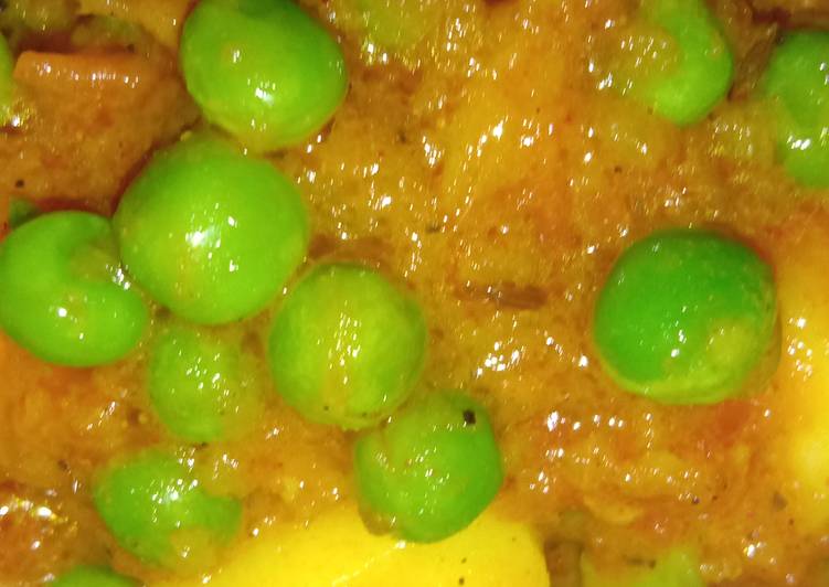 Steps to Prepare Any-night-of-the-week Dry peas potato