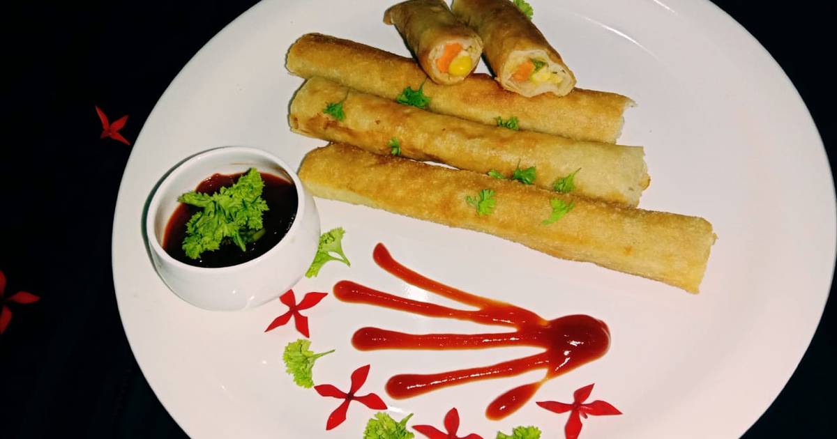 Veg cheese paneer cigar Recipe by Shraddha Tripathi Cookpad