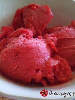 Φωτογραφία της συνταγής Strawberry Sorbet