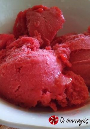 Φωτογραφία της συνταγής Strawberry Sorbet