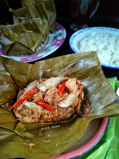 Foto resep Botok Tahu Tempe Teri Basah