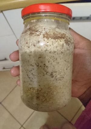A picture of Overnight oats.