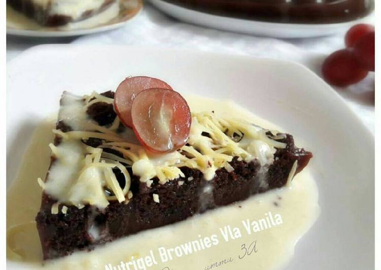 Agar2 Nutrigel + Brownies vla vanila