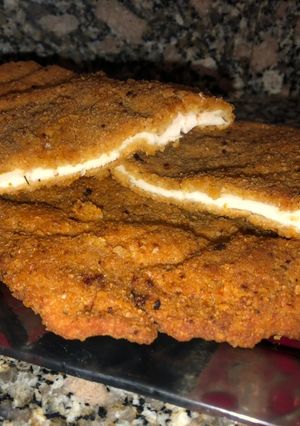 Una foto de Milanesas de pollo 🍗