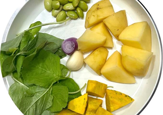 Langkah Mudah untuk Membuat Resep MPASI 6m – Kentang, kabocha, edamame yang Bisa Manjain Lidah